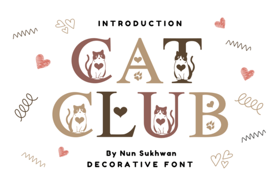 Cat Club Font